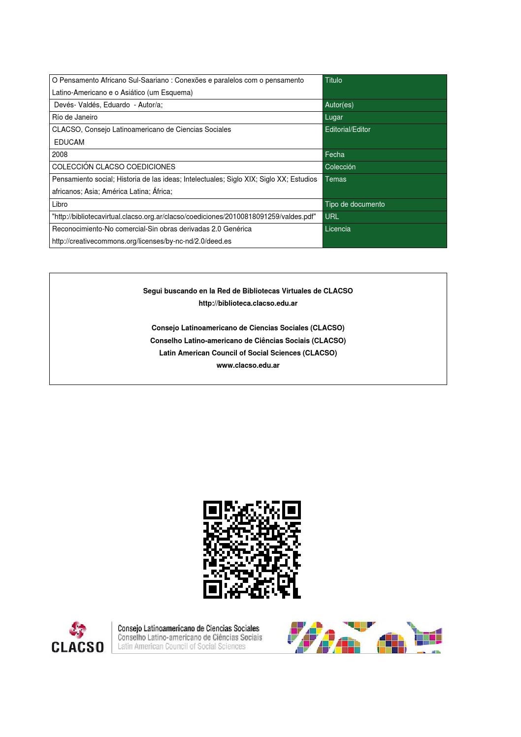 clacso historia de américa latina pdf