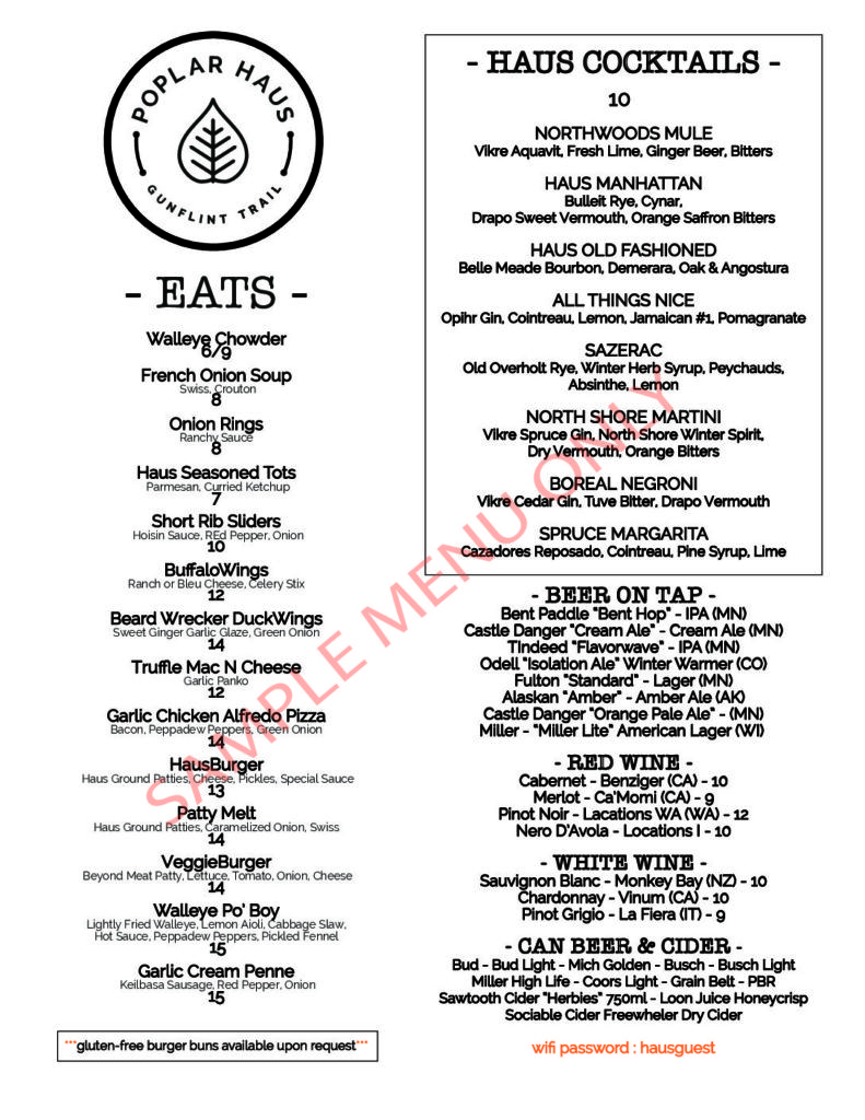 a restaurant menu exercises pdf