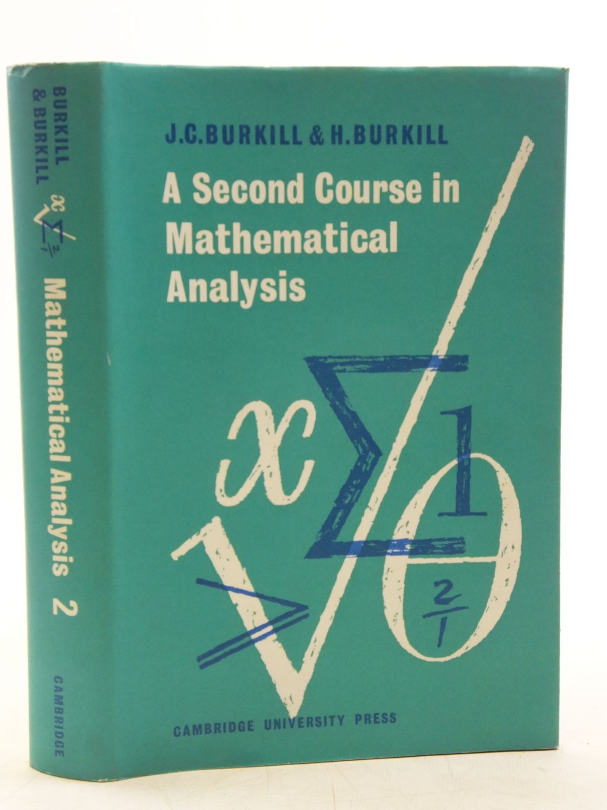 a second course in mathematical analysis burkill pdf
