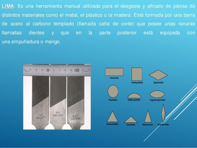 clasificacion de las herramientas de un taller mecanico pdf