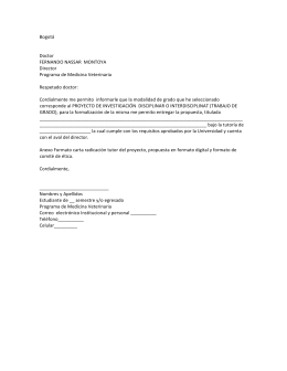 carta de solicitud de investigacion cientifica